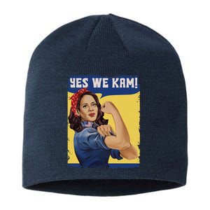 Yes We Kam Madam Harris Fun Sustainable Beanie