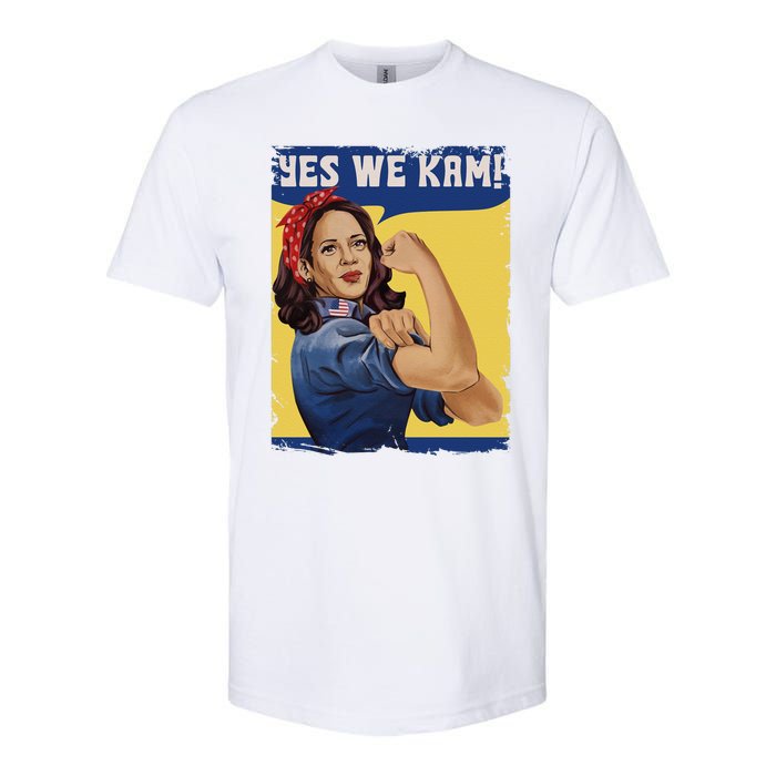 Yes We Kam Madam Harris Fun Softstyle® CVC T-Shirt