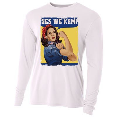 Yes We Kam Madam Harris Fun Cooling Performance Long Sleeve Crew