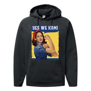 Yes We Kam Madam Harris Fun Performance Fleece Hoodie