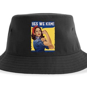 Yes We Kam Madam Harris Fun Sustainable Bucket Hat