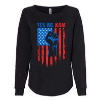 Yes We Kam Harris For Presiden Womens California Wash Sweatshirt