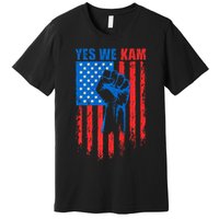 Yes We Kam Harris For Presiden Premium T-Shirt