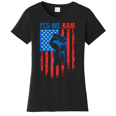 Yes We Kam Harris For Presiden Women's T-Shirt