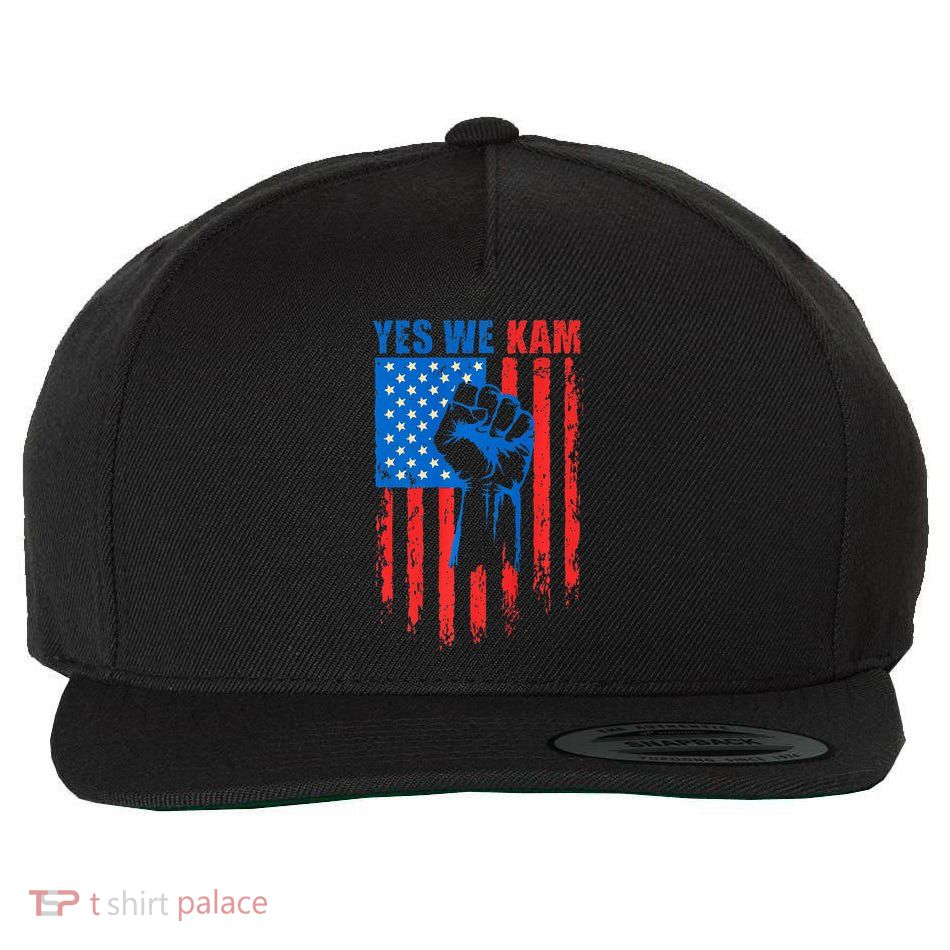 Yes We Kam Harris For Presiden Wool Snapback Cap