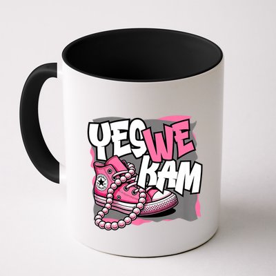 Yes We Kam Madam Shoes And Pearls 47th President Mug