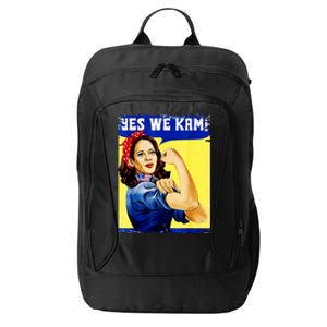 Yes We Kam Madam Harris Funny City Backpack