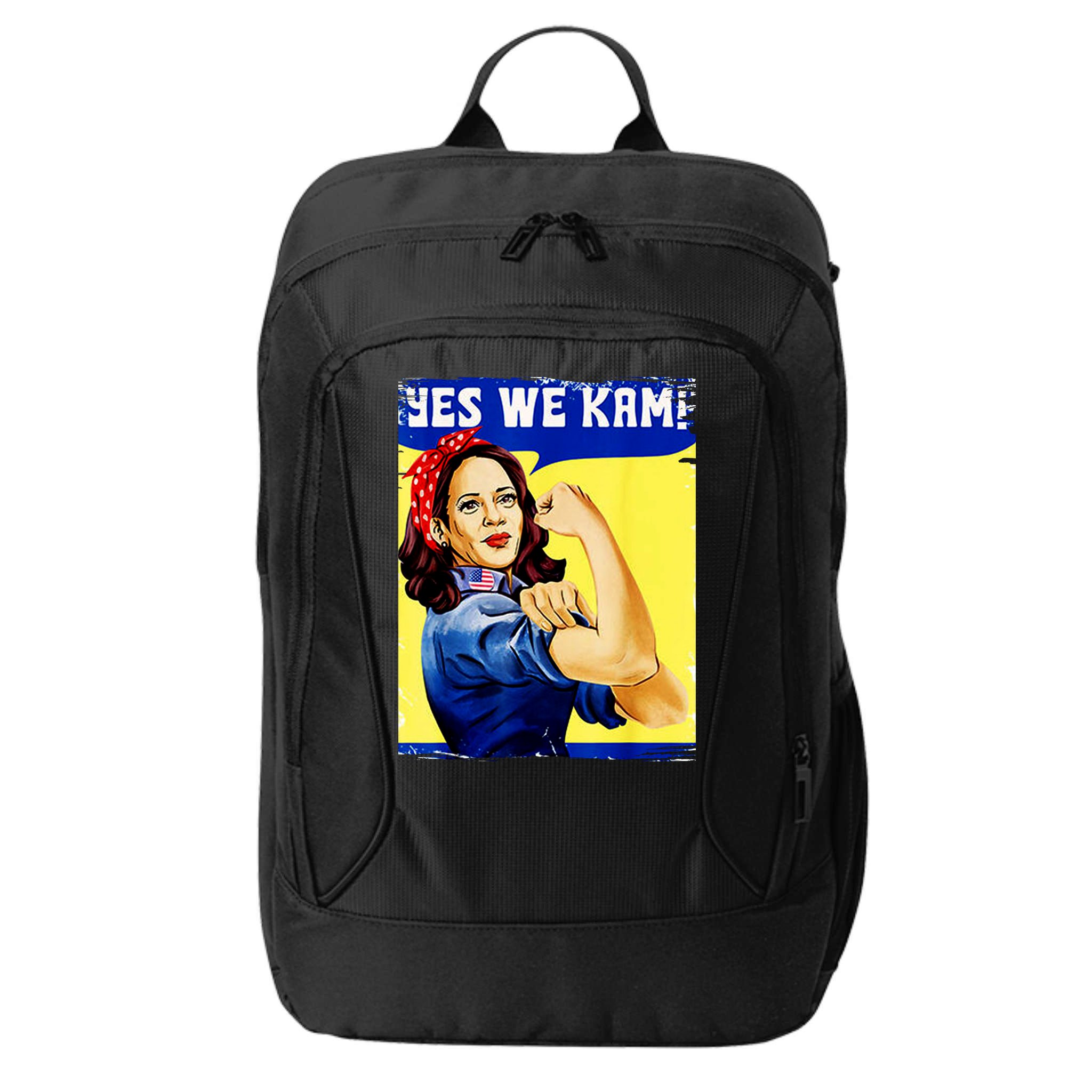 Yes We Kam Madam Harris Funny City Backpack