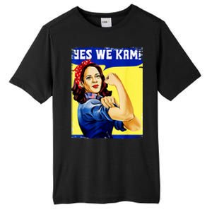 Yes We Kam Madam Harris Funny Tall Fusion ChromaSoft Performance T-Shirt