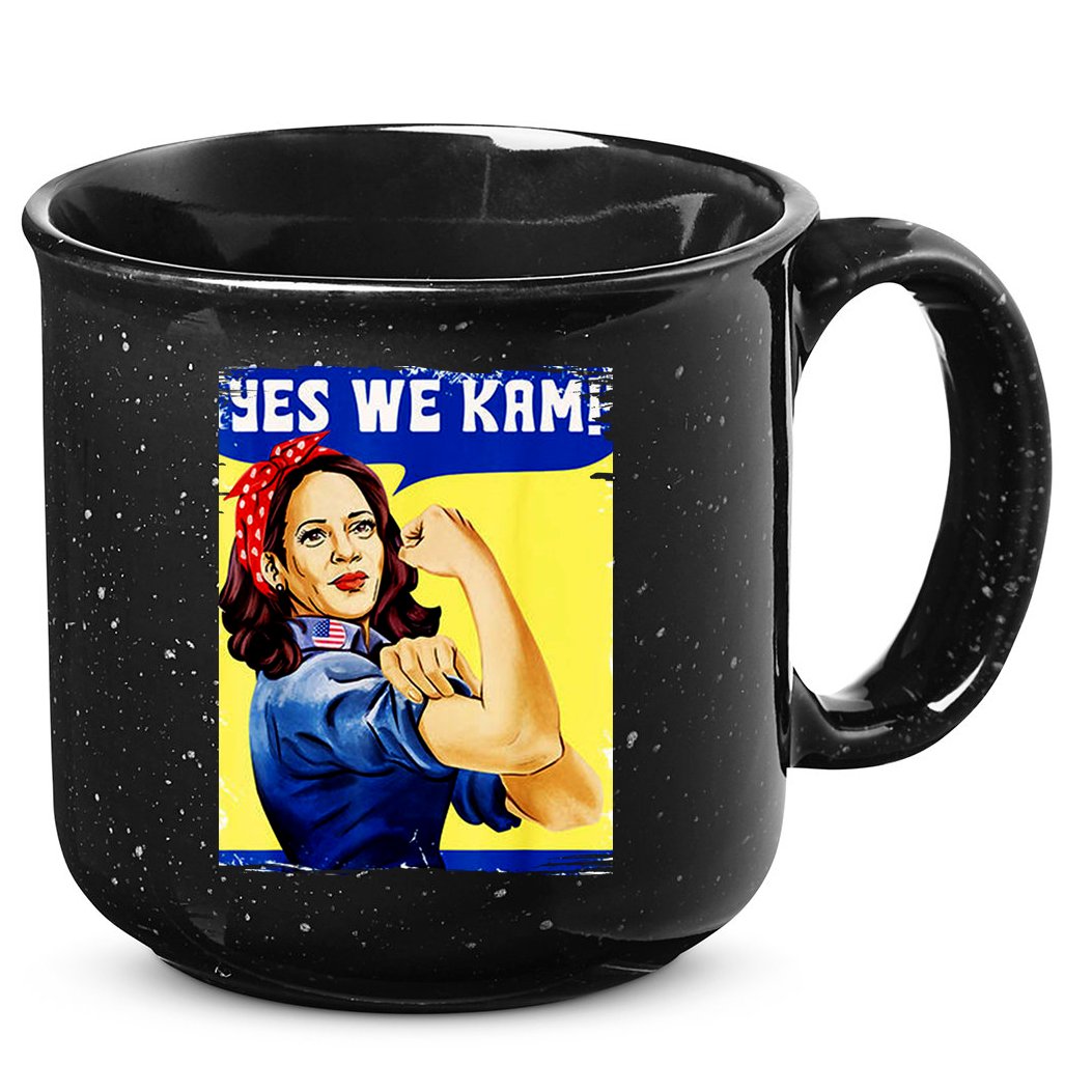 Yes We Kam Madam Harris Funny 15oz Campfire Ceramic Mug