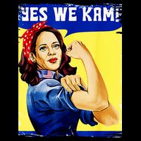 Yes We Kam Madam Harris Funny Poster
