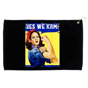 Yes We Kam Madam Harris Funny Grommeted Golf Towel