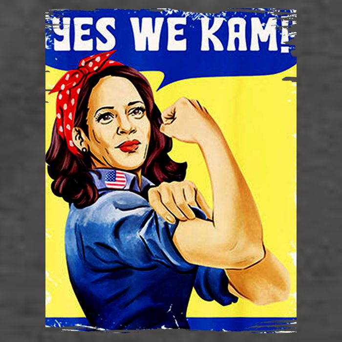 Yes We Kam Madam Harris Funny Vector Backpack