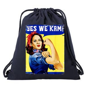 Yes We Kam Madam Harris Funny Drawstring Bag