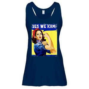 Yes We Kam Madam Harris Funny Ladies Essential Flowy Tank