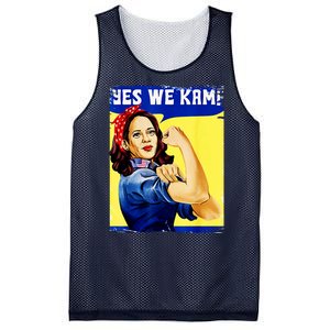 Yes We Kam Madam Harris Funny Mesh Reversible Basketball Jersey Tank