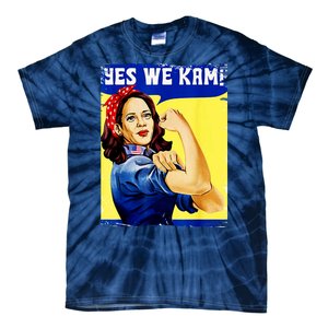 Yes We Kam Madam Harris Funny Tie-Dye T-Shirt