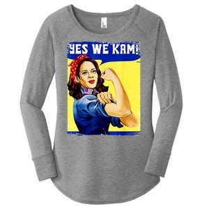 Yes We Kam Madam Harris Funny Women's Perfect Tri Tunic Long Sleeve Shirt