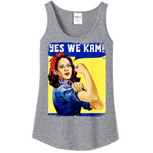 Yes We Kam Madam Harris Funny Ladies Essential Tank