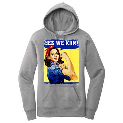 Yes We Kam Madam Harris Funny Women's Pullover Hoodie