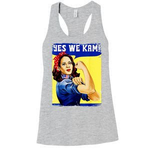 Yes We Kam Madam Harris Funny Women's Racerback Tank