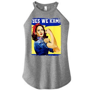 Yes We Kam Madam Harris Funny Women's Perfect Tri Rocker Tank