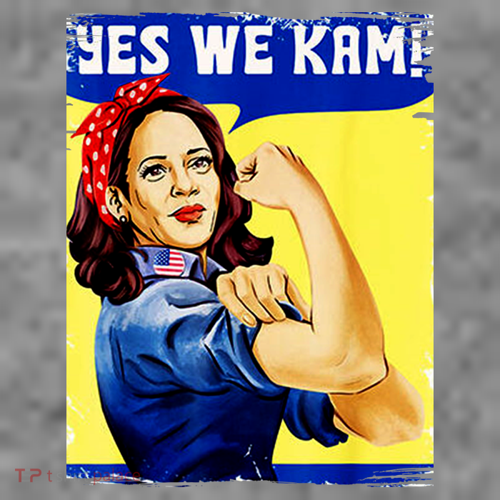 Yes We Kam Madam Harris Funny Kids T-Shirt
