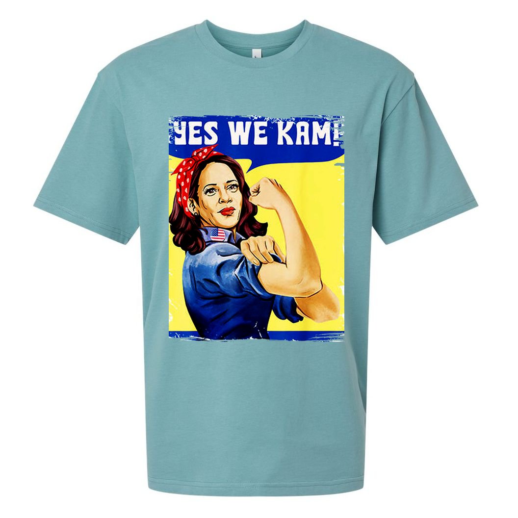 Yes We Kam Madam Harris Funny Sueded Cloud Jersey T-Shirt