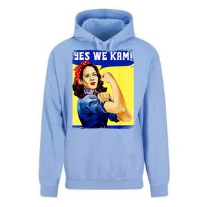 Yes We Kam Madam Harris Funny Unisex Surf Hoodie