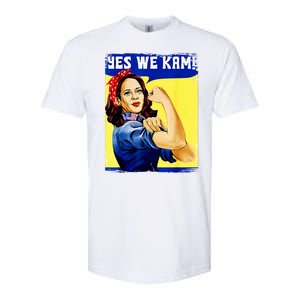 Yes We Kam Madam Harris Funny Softstyle CVC T-Shirt