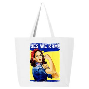 Yes We Kam Madam Harris Funny 25L Jumbo Tote