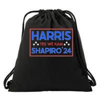 Yes We Kam Harris Shapiro 24 Drawstring Bag