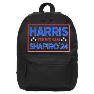 Yes We Kam Harris Shapiro 24 16 in Basic Backpack