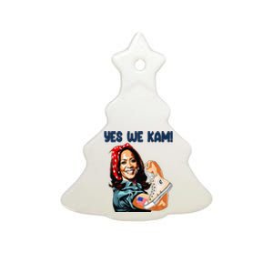 Yes We Kam Madam Harris Fun Chuck And Pearl Ceramic Tree Ornament