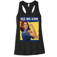 Yes We Kam Madam Harris Fun Women's Racerback Tank