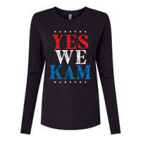 Yes We Kam Womens Cotton Relaxed Long Sleeve T-Shirt