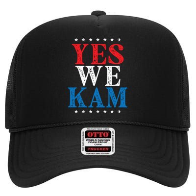 Yes We Kam High Crown Mesh Back Trucker Hat