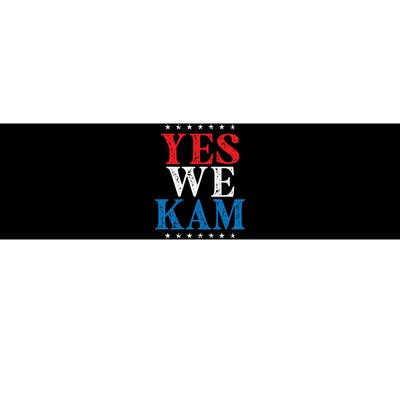 Yes We Kam Bumper Sticker