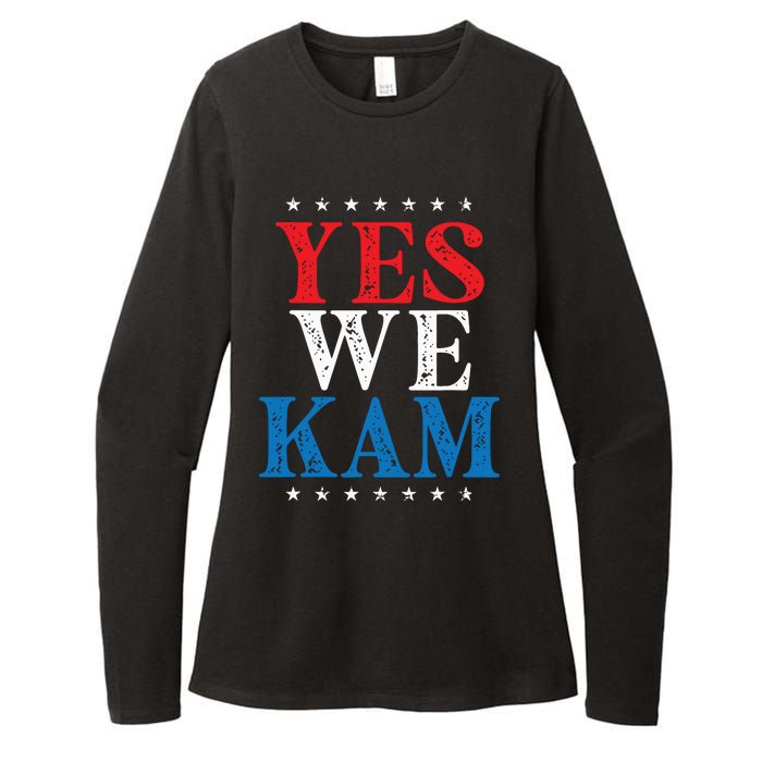 Yes We Kam Womens CVC Long Sleeve Shirt