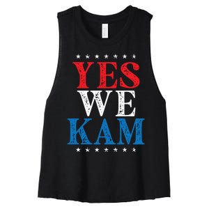 Yes We Kam Women's Racerback Cropped Tank