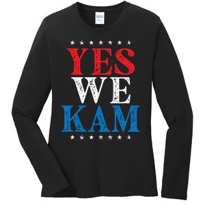 Yes We Kam Ladies Long Sleeve Shirt