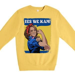 Yes We Kam Premium Crewneck Sweatshirt