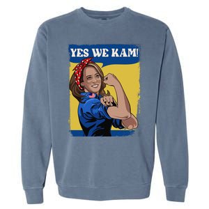 Yes We Kam Garment-Dyed Sweatshirt