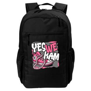 Yes We Kam Chucks And Pearls Daily Commute Backpack