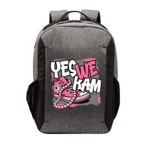 Yes We Kam Chucks And Pearls Vector Backpack