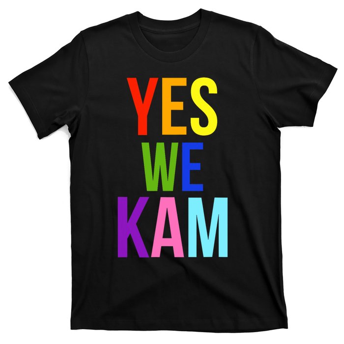 Yes We Kam Democrat Party Kamala Hariss Vote 2024 T-Shirt