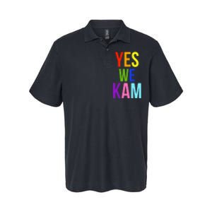 Yes We Kam Democrat Party Kamala Hariss Vote 2024 Softstyle Adult Sport Polo