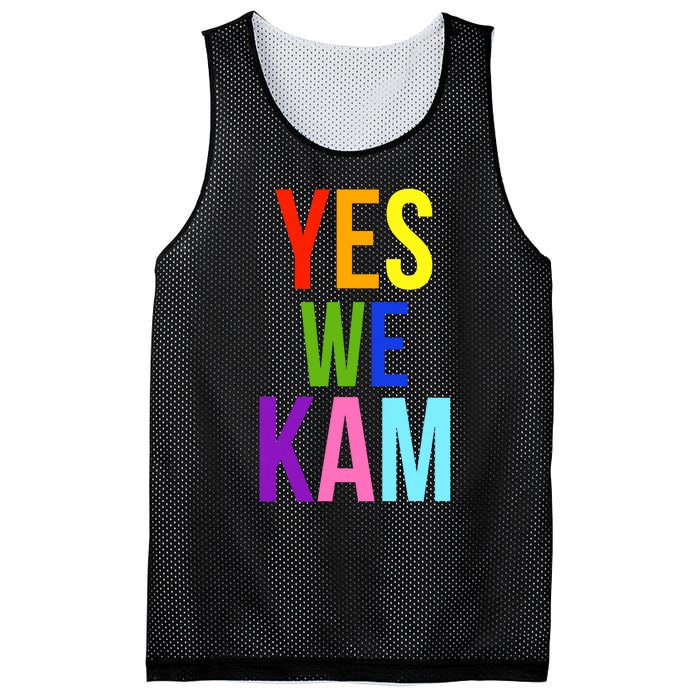 Yes We Kam Democrat Party Kamala Hariss Vote 2024 Mesh Reversible Basketball Jersey Tank