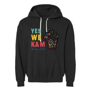 Yes We Kam Kamala Harris 2024 Garment-Dyed Fleece Hoodie