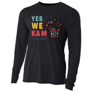 Yes We Kam Kamala Harris 2024 Cooling Performance Long Sleeve Crew